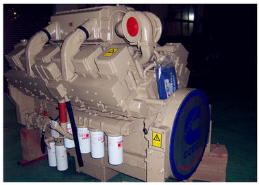 Động cơ diesel 600kVA 600kVA CCEC Cummins KTA38-G2 dành cho bộ máy phát điện / máy phát điện